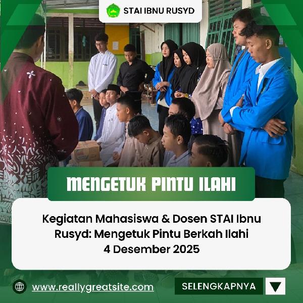 Mahasiswa dan Dosen STAI Ibnu Rusyd Gelar Kegiatan “Mengetuk Pintu Ilahi
