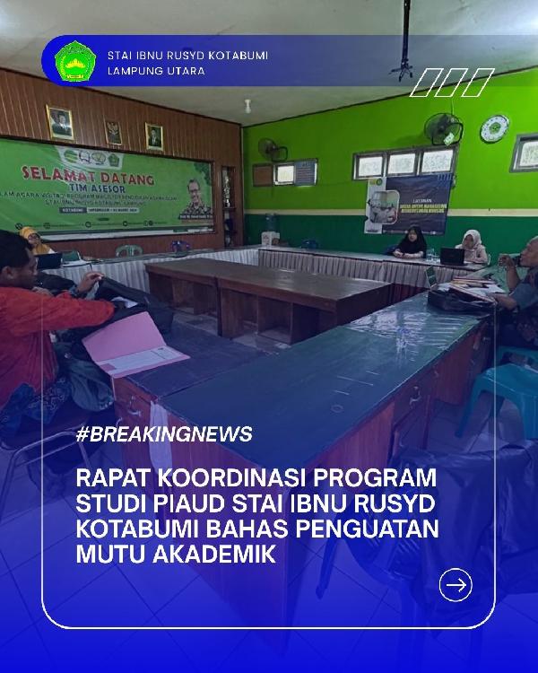 Rapat Koordinasi Program Studi piaud bahas penguatan akademik