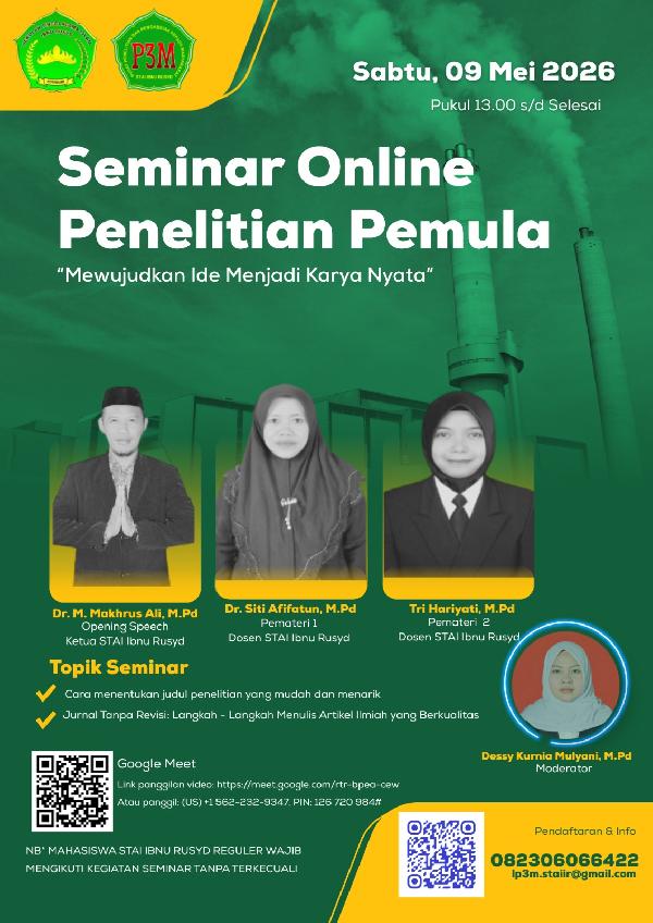 WEBINAR PENELITIAN PEMULA