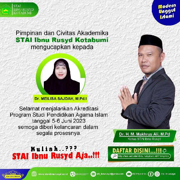 Foto Akreditasi Prodi PAI