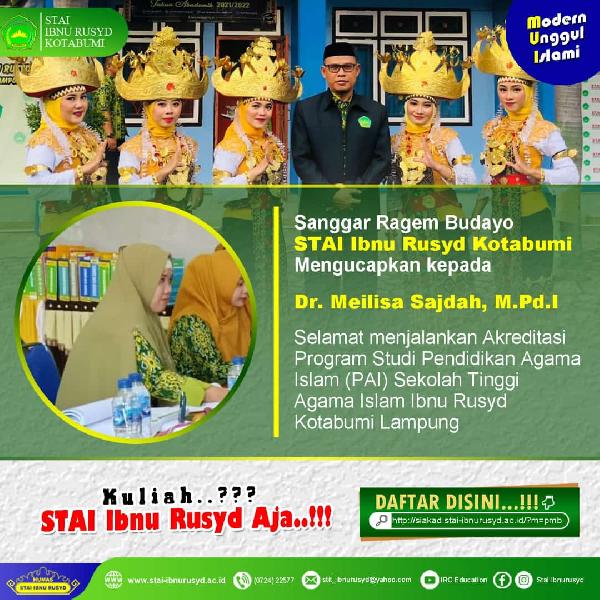 Foto Akreditasi Prodi PAI