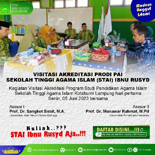 Foto Akreditasi Prodi PAI