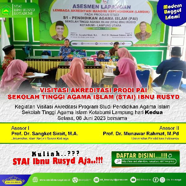 Foto Akreditasi Prodi PAI