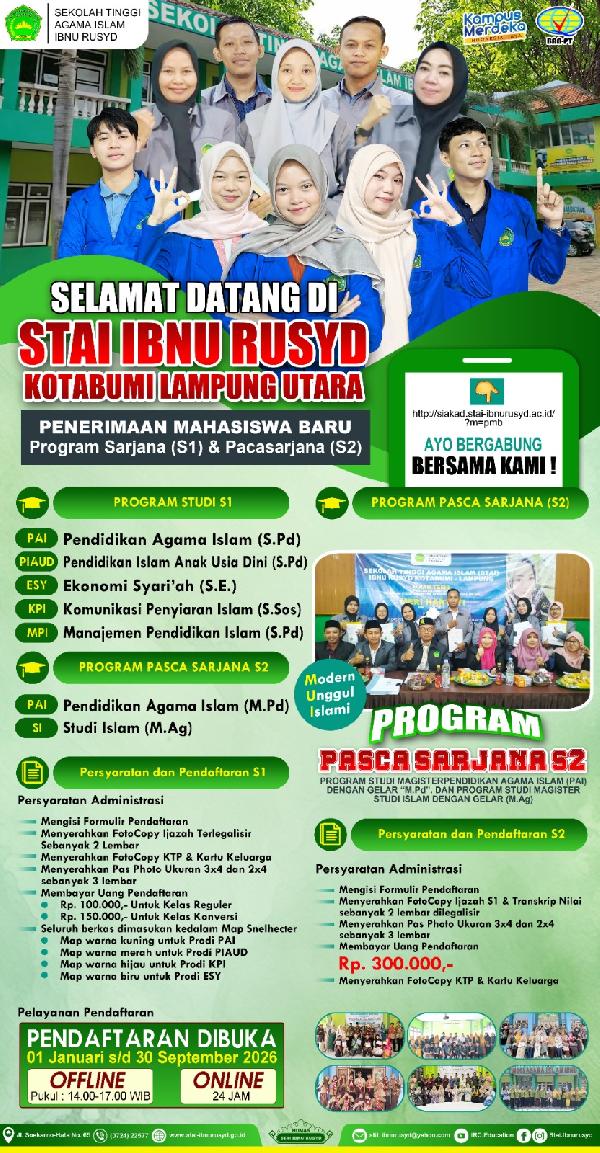 Foto BROSUR PMB