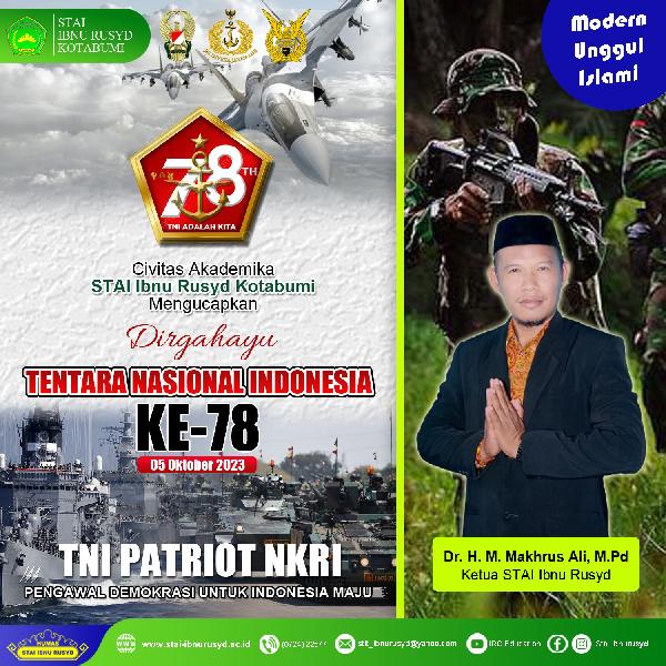 Foto Dirgahayu Tentara Nasional Indonesia Ke 78