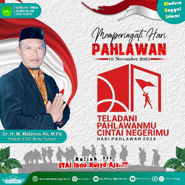 Foto Hari Pahlawan Nasional 2024