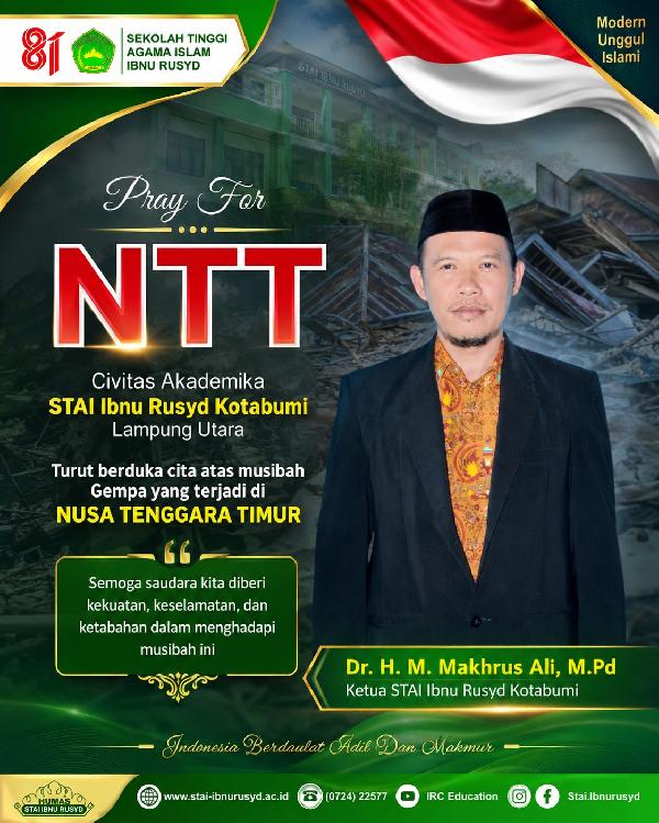 Foto PRAY FOR NTT
