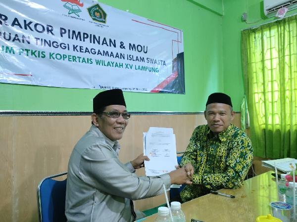 Foto Rakor Pimpinan  Dan MOU