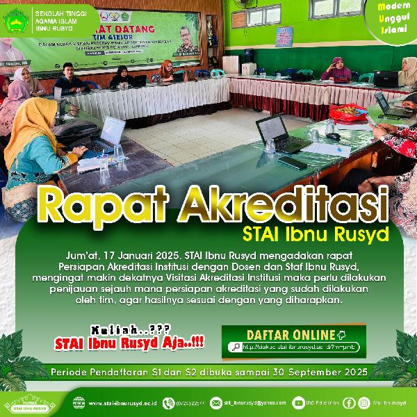 Foto Rapat Akreditasi Institusi