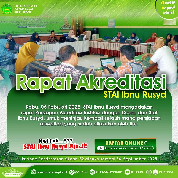 Foto Rapat Akreditasi