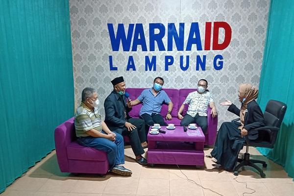 Foto Talkshow lampung utara saat ini (Dr.H.M.Makhrus Ali, S.Ag., M.Pd.)