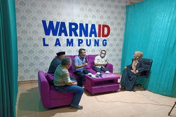 Foto Talkshow lampung utara saat ini (Laksamana Bangsawan, S.Sos., M.M)